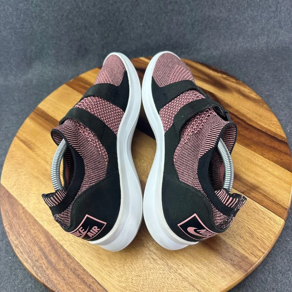 Nike Air Sock Racer Ultra Flyknit Mens 11 Pink Black Buckle Sneakers 898022-003